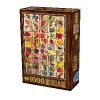 Vintage Collage Flowers - D-Toys - Puzzle - 1000 pièces