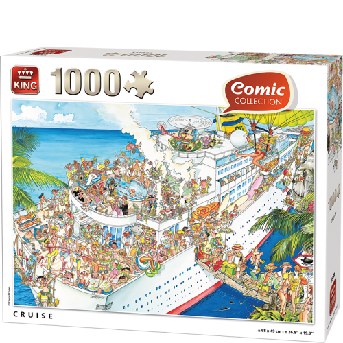 Cruise 55888 - King - Puzzle - 1000 pièces